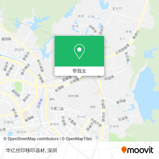 华亿丝印移印器材地图