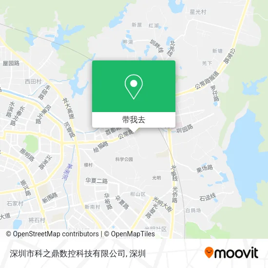 深圳市科之鼎数控科技有限公司地图