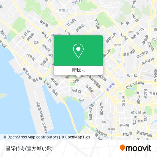 星际传奇(壹方城)地图