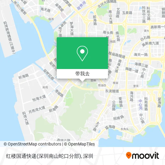 红楼国通快递(深圳南山蛇口分部)地图