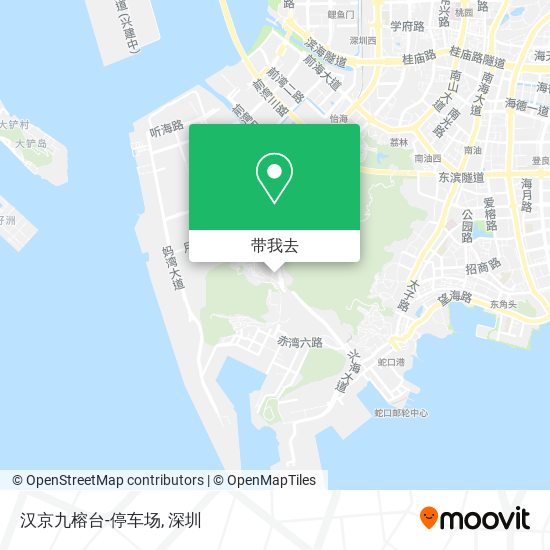 汉京九榕台-停车场地图
