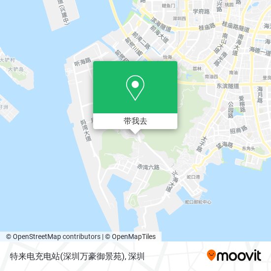 特来电充电站(深圳万豪御景苑)地图