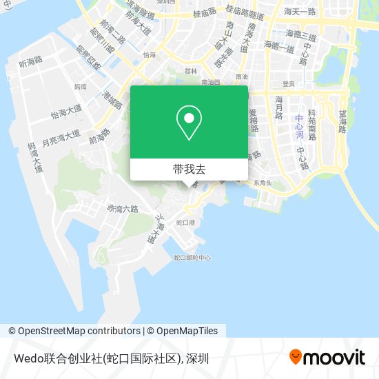 Wedo联合创业社(蛇口国际社区)地图