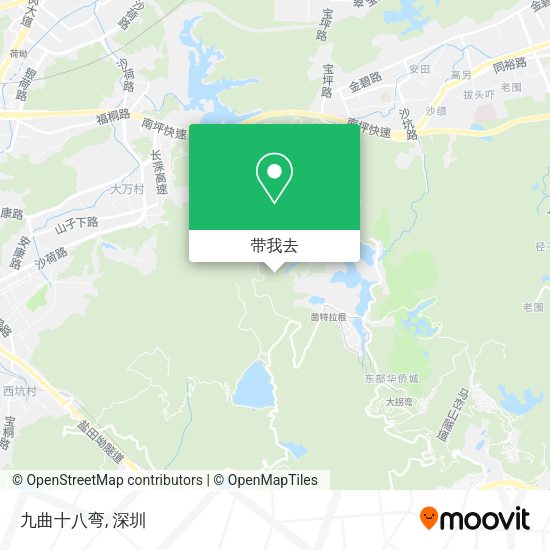 九曲十八弯地图