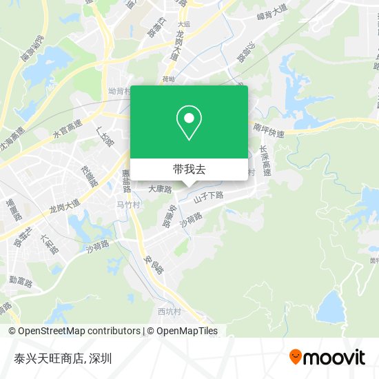 泰兴天旺商店地图