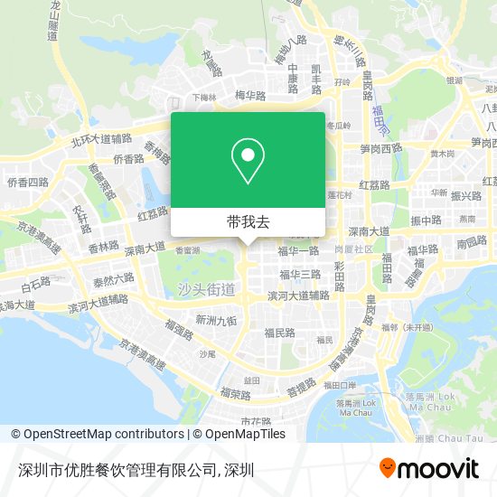 深圳市优胜餐饮管理有限公司地图
