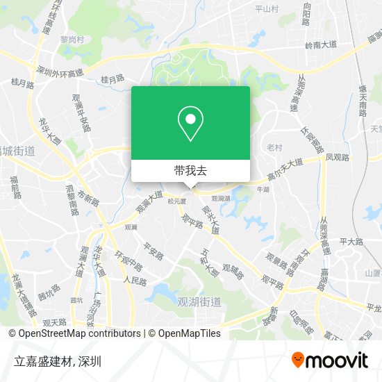 立嘉盛建材地图