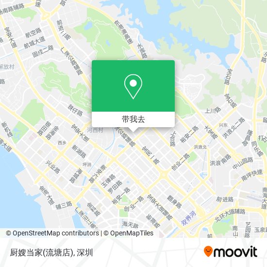 厨嫂当家(流塘店)地图