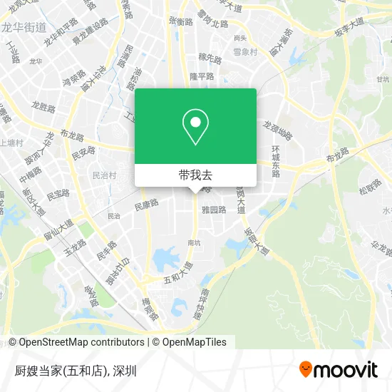 厨嫂当家(五和店)地图