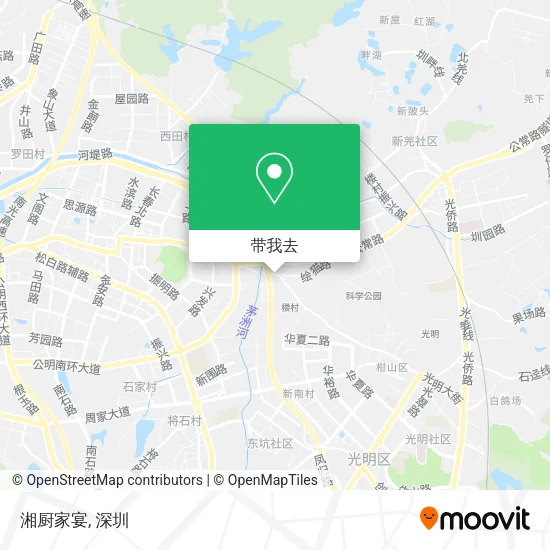 湘厨家宴地图
