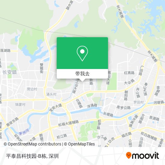 平泰昌科技园-B栋地图