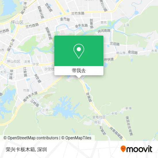 荣兴卡板木箱地图