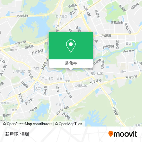 新屋吓地图