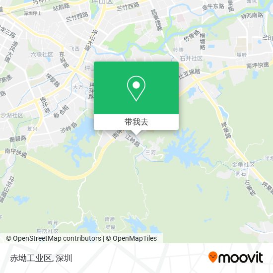 赤坳工业区地图