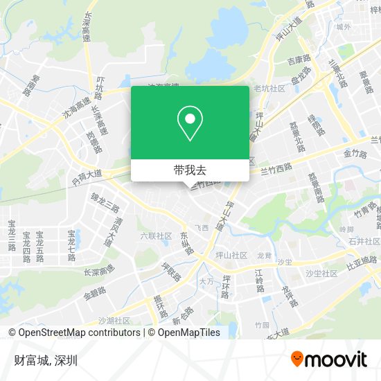 财富城地图