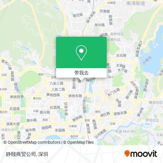 静颐商贸公司地图