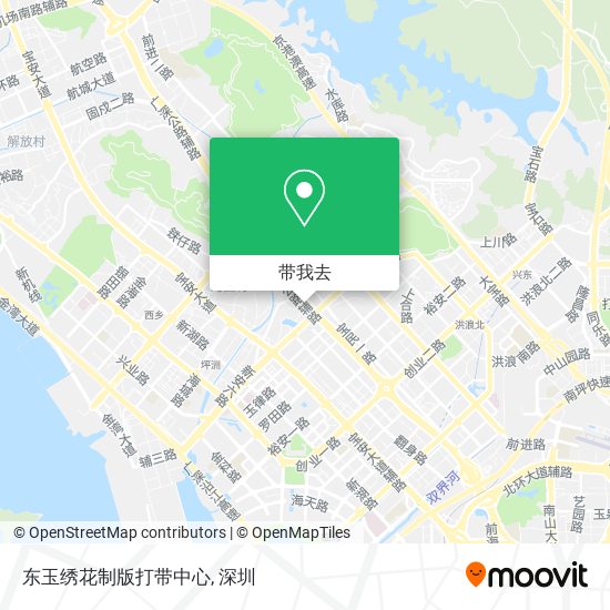 东玉绣花制版打带中心地图