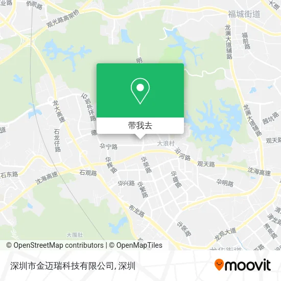 深圳市金迈瑞科技有限公司地图