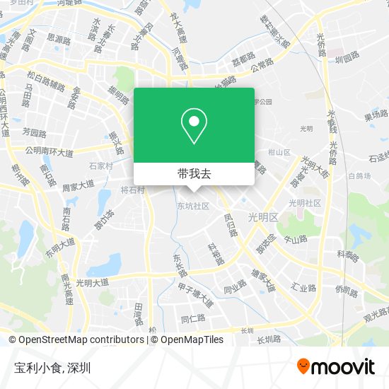 宝利小食地图