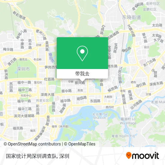 国家统计局深圳调查队地图