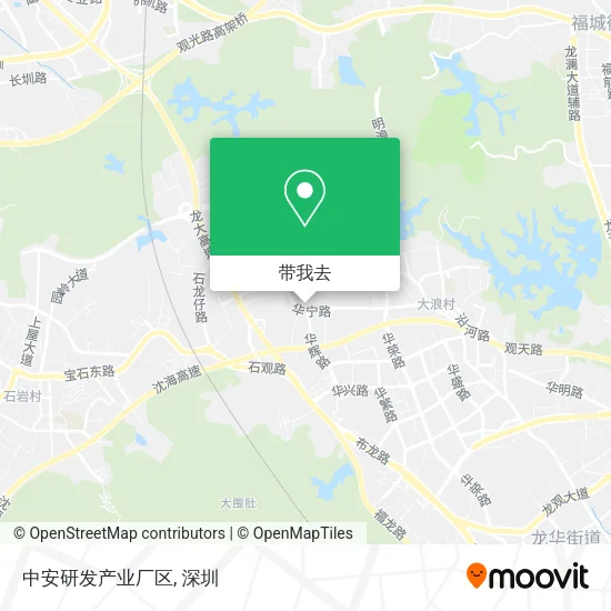 中安研发产业厂区地图