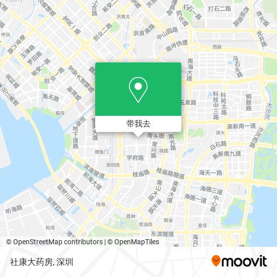社康大药房地图