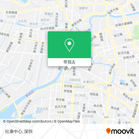 社康中心地图