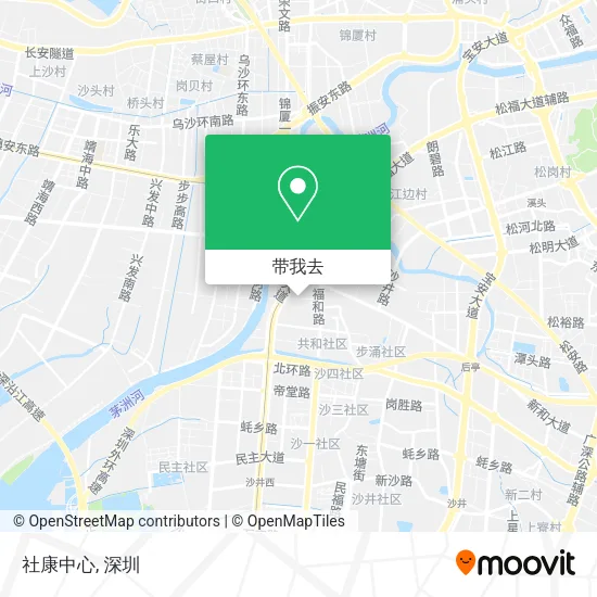 社康中心地图