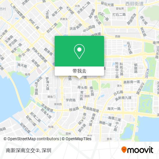 南新深南立交②地图