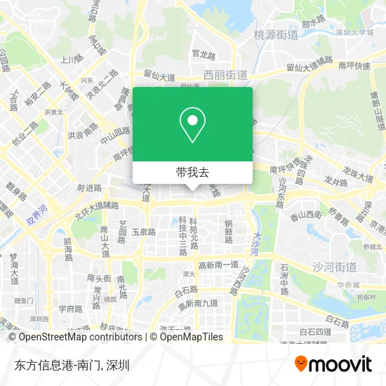 东方信息港-南门地图