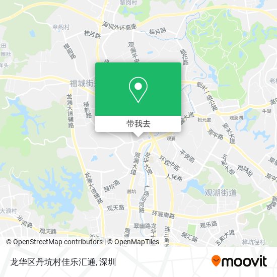 龙华区丹坑村佳乐汇通地图