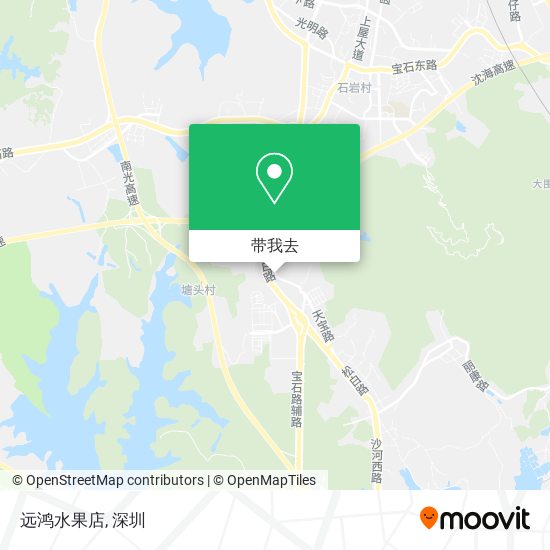 远鸿水果店地图