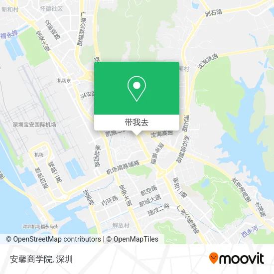 安馨商学院地图