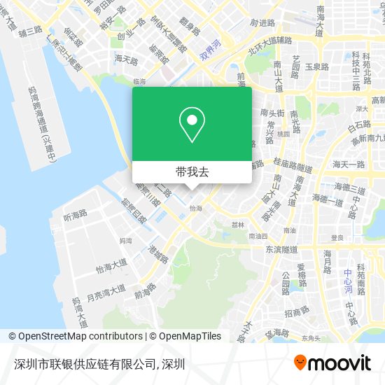 深圳市联银供应链有限公司地图