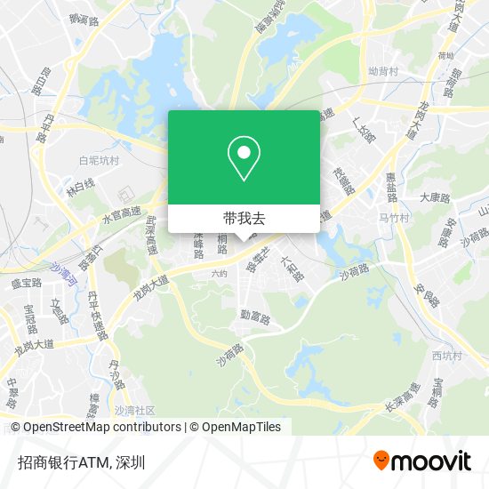 招商银行ATM地图