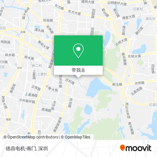 德昌电机-南门地图