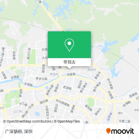 广深肠粉地图