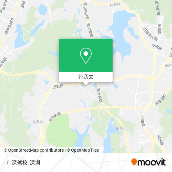 广深驾校地图