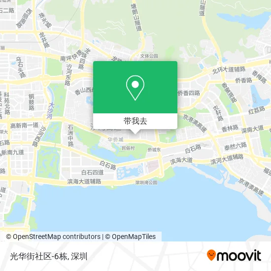 光华街社区-6栋地图