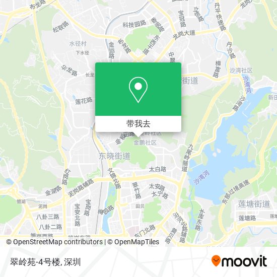 翠岭苑-4号楼地图