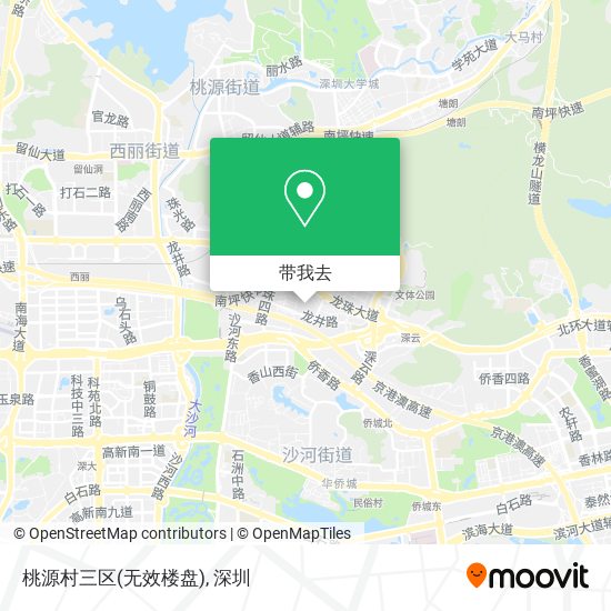 桃源村三区(无效楼盘)地图