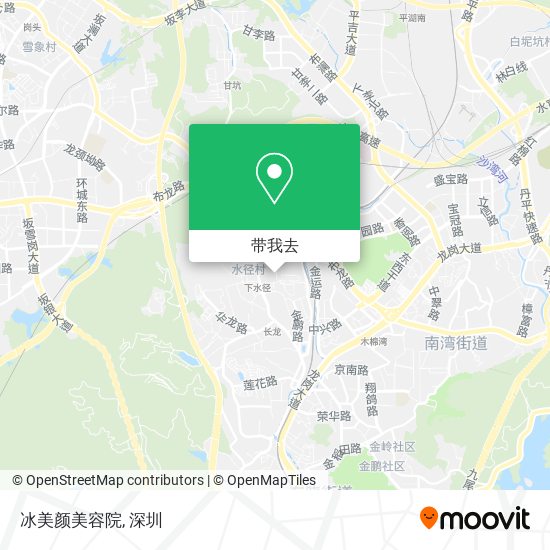 冰美颜美容院地图