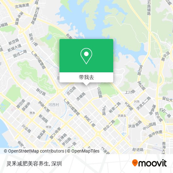 灵釆减肥美容养生地图