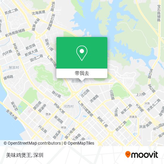 美味鸡煲王地图