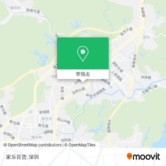 家乐百货地图