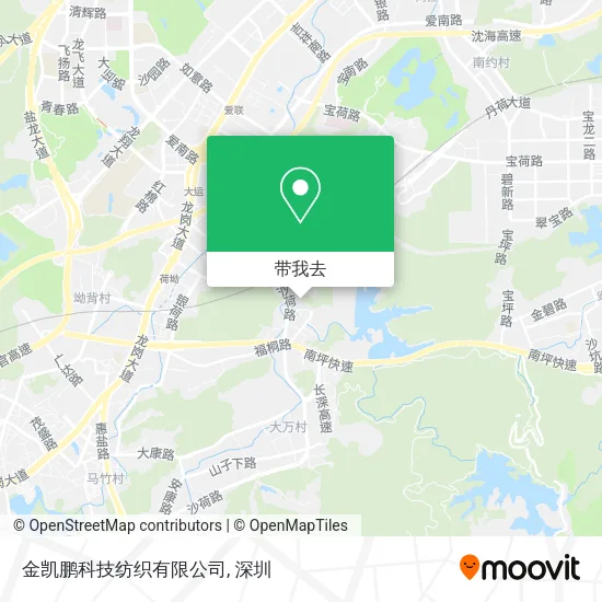 金凯鹏科技纺织有限公司地图