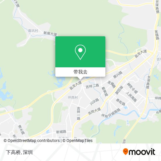 下高桥地图