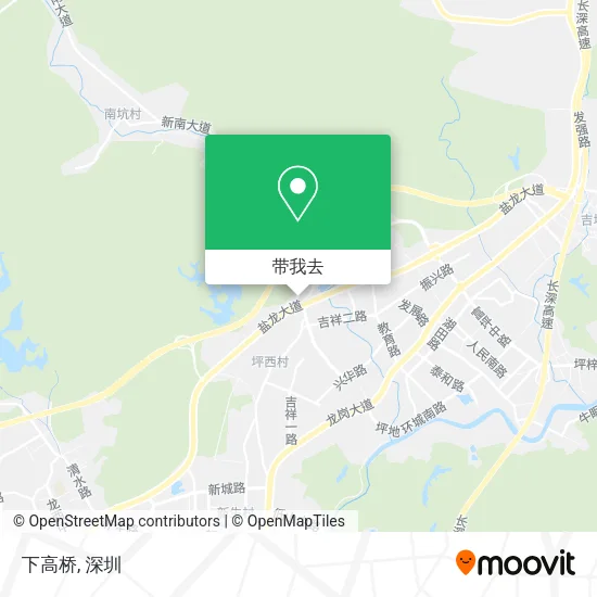 下高桥地图