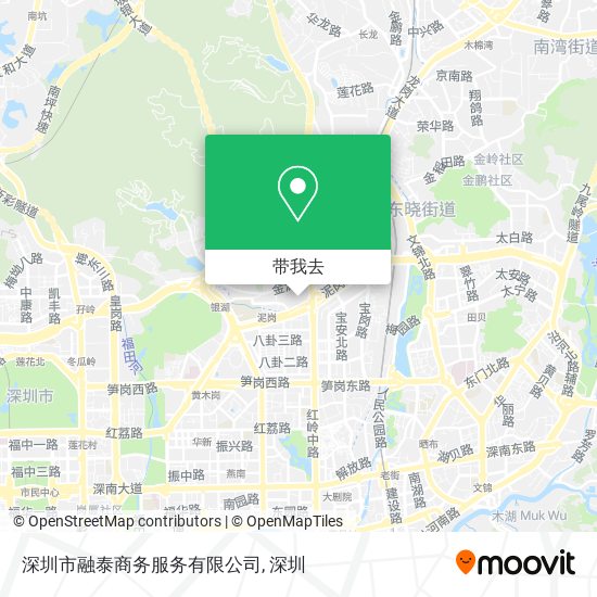 深圳市融泰商务服务有限公司地图