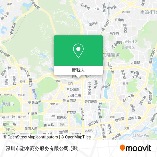 深圳市融泰商务服务有限公司地图